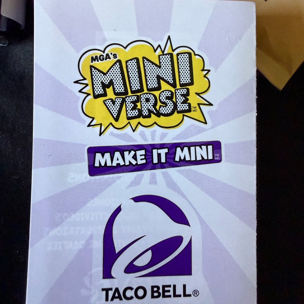 Miniverse Maki it Mini Taco Bell set